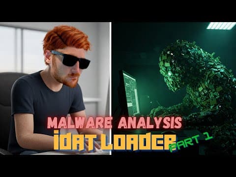 This ANTIVIRUS runs MALWARE | Malware Analysis Lab (IDAT Loader Part 1)