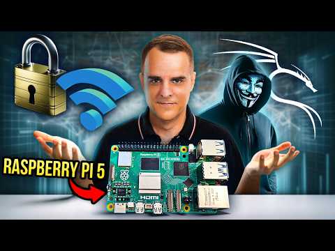Raspberry Pi 5 Kali Linux install in 10 minutes (with WiFi hacking)
