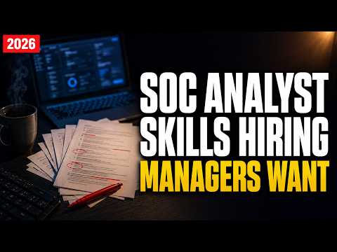 The Skills Every SOC Analyst Job Actually Wants in 2026