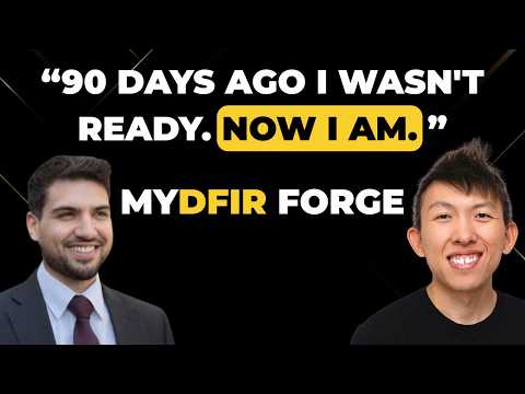 From Kinesiology to Cybersecurity: Shazeb's MYDFIR Forge Experience