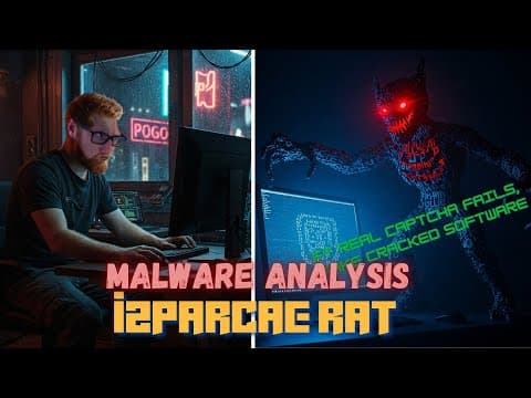 Forget FAKE CAPTCHAs, I got MALWARE via a REAL CAPTCHA! | I2Parcae Malware Analysis