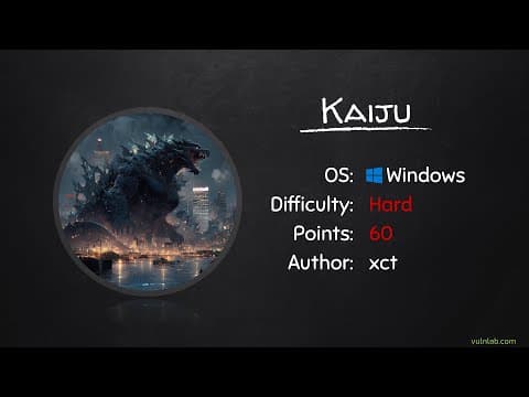 Vulnlab | Kaiju Part II - KeePass Plugins & ESC8 with Port Bending // by r0BIT