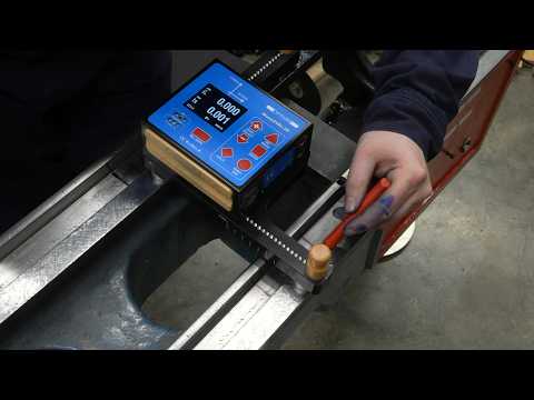 Scraping and measuring one specific spot on my Monarch 10EE