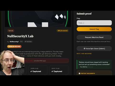 RatCTF - Uncle Rat HACKS @NullSecurityX 's Box