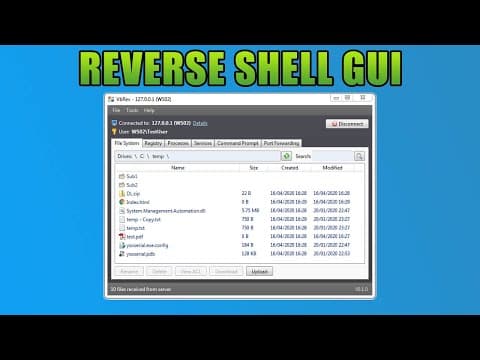 Making A Reverse Shell GUI