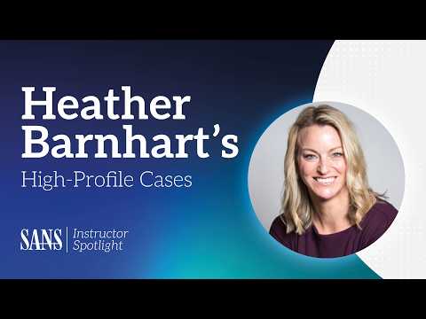 Instructor Spotlight: Heather Barnhart’s High-Profile Cases