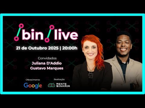 /bin/live: Juliana D'Addio e Gustavo Marques - Conscientização e Cultura de segurança