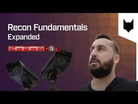 Recon Fundamentals Expanded (Nahamcon 2022 Talk)