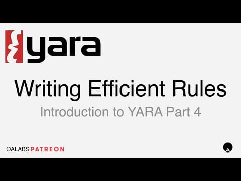Introduction to YARA Part 4 - Efficient Rule Development