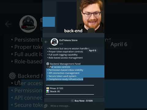 Evil Token Marketplace