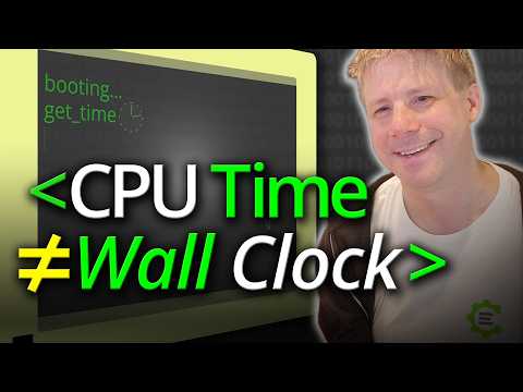 Why CPU Time ≠ Wall Clock Time! - Computerphile