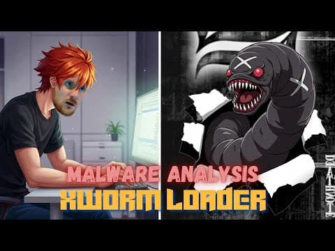 Malware in a PICTURE! | Reverse Engineering an XWorm Loader that uses STEGANOGRAPHY