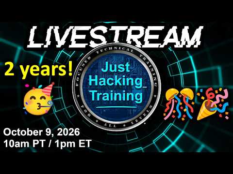 Just Hacking Training Turns 2!