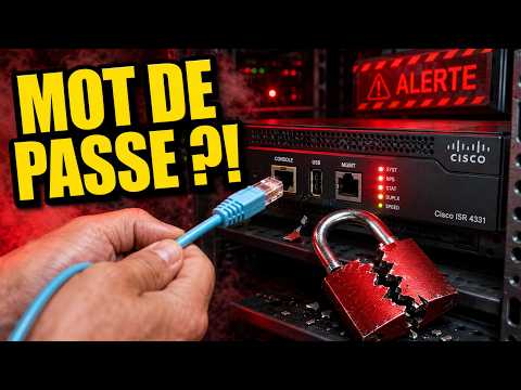 PASSWORD RECOVERY : Comment récupérer un routeur Cisco sans mot de passe
