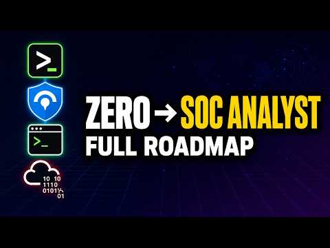From Zero to SOC Analyst: Complete Roadmap (2026)