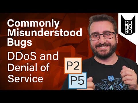Commonly Misunderstood Bugs: DDoS & DOS