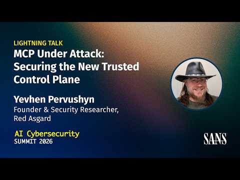 Lightning Talk: MCP Under Attack: Securing Control Plane