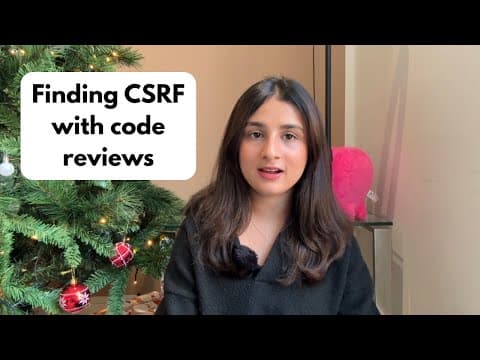 Finding CSRFs with CODE REVIEWS!