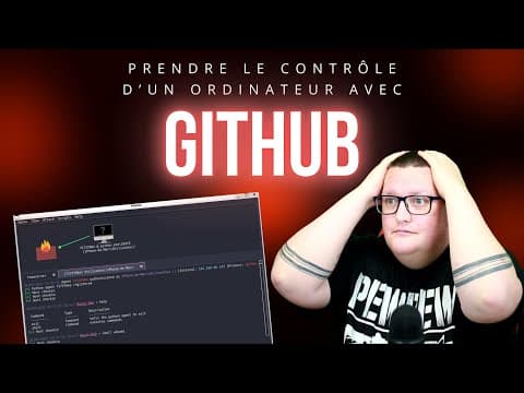 PRENDRE LE CONTRÔLE D'UN ORDINATEUR AVEC GITHUB