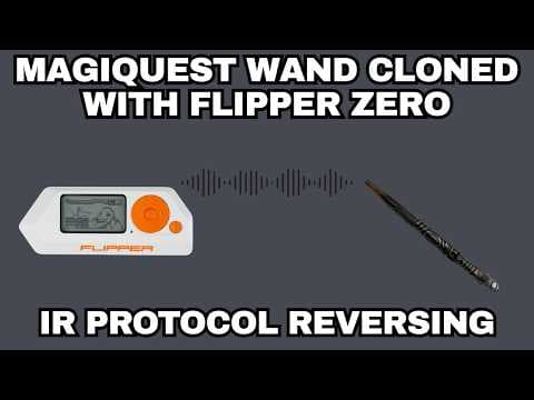 MagiQuest Wand Hacking with Flipper Zero