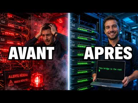 Comprendre le Spanning Tree avec une vraie panne en 12 min