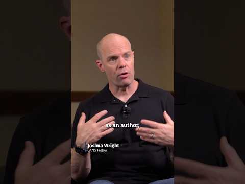 Why He Still Works as a Pentester | Joshua Wright, SANS Fellow