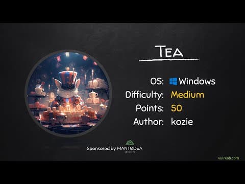 Vulnlab | Tea - Gitea CI/CD, LAPS v2, WSUS
