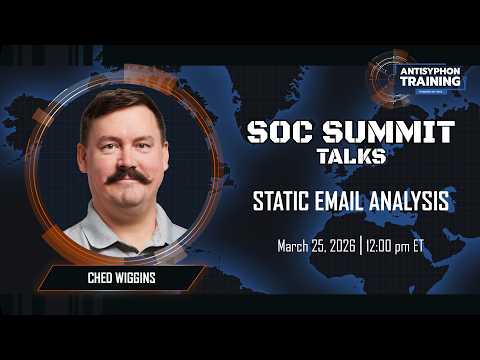 Static Email Analysis | Ched Wiggins