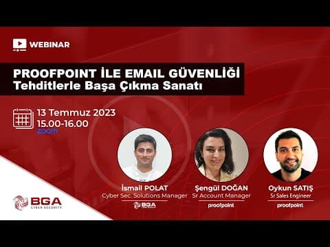 Proofpoint ile Email Güvenliği: Tehditlerle Başa Çıkma Sanatı