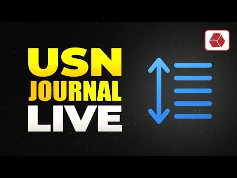 How the USN Journal Really Works