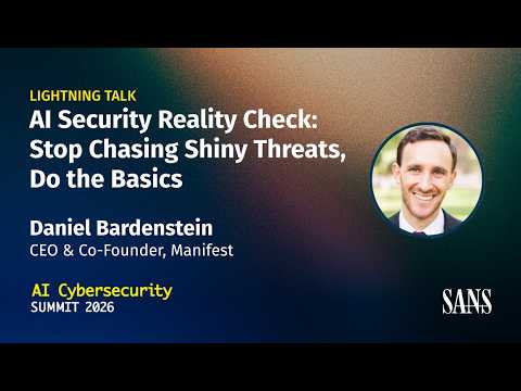 Lightning Talk: AI Security Reality Check: Do the Basics