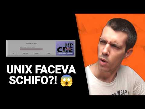 Ho provato il VERO UNIX del 1998: un disastro 😱