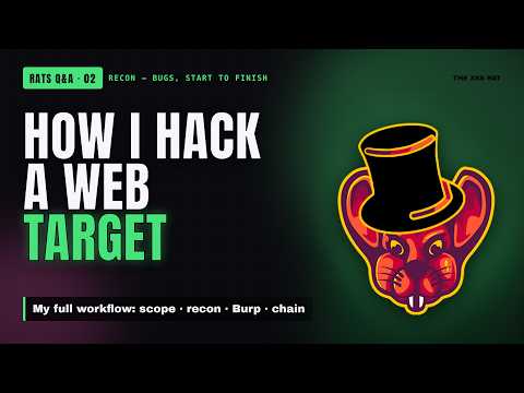 Q and A: RATS Q2 What Is A Good Web App Hacking Workflow