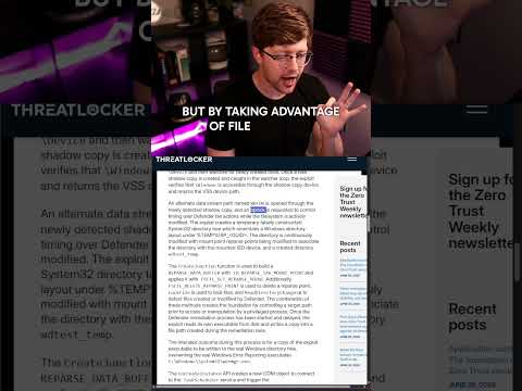 Hacker Drops INSANE Exploit #hacking #cybersecurity #windows