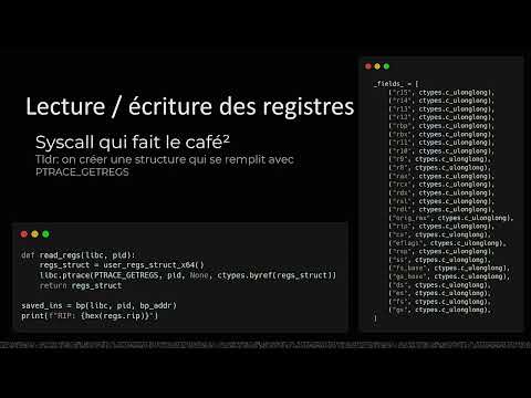 Faire un débugueur en python - Switch