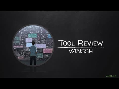 Tool Review: WinSSH