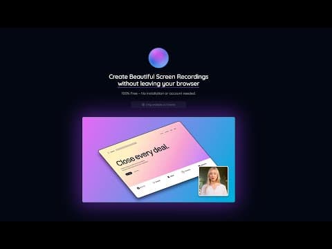 Screen.now - Pour enregistrer des screencasts gratuitement à partir de votre navigateur