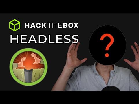 Headless - Hack The Box Machine