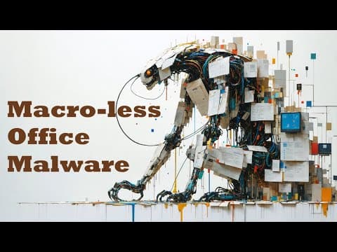 Malware Analysis - Malicious MS Office files without Macros
