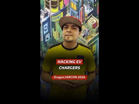 Aprende de: Hacking EV Chargers de DragonJARCON 2026