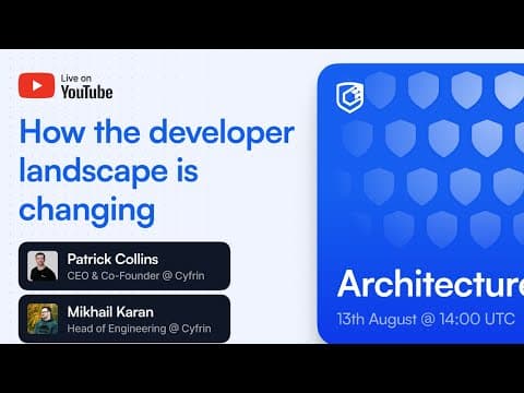 Software Architecture in the age of AI | Cyfrin head of engineering Mike Karan
