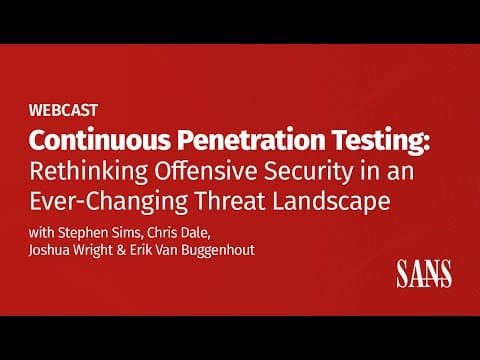 Continuous Penetration Testing: Rethinking Offensive Security in an Ever-Changing Threat Landscape