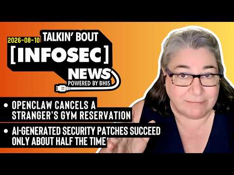 OpenClaw Cancels a Stranger's Gym Reservation - Talkin' Bout [infosec] News 2026-08-10