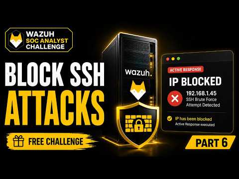 Build a SOC Lab with Wazuh: Active Response (Part 6)