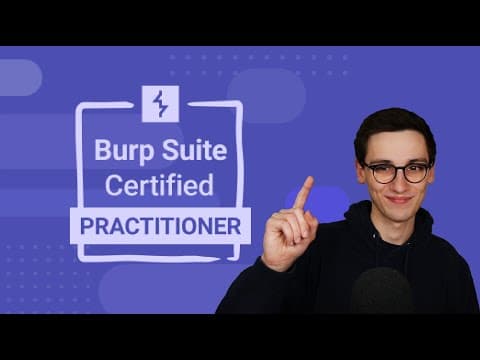 The BSCP certification (Burp Suite Certified Practitioner)