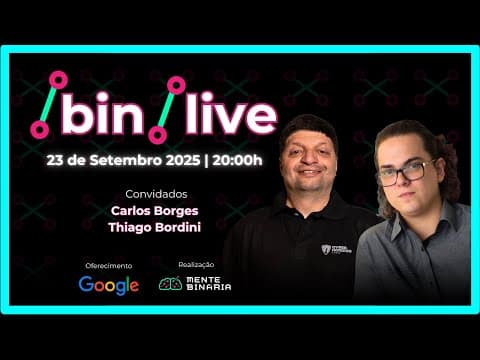 /bin/live: Carlos Borges e Thiago Bordini - Cyber Threat Intelligence na Prática