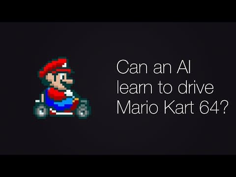 Can an AI drive Mario Kart 64?