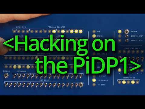 Hacking on the PDP1 Raspberry Pi Emulator - Computerphile