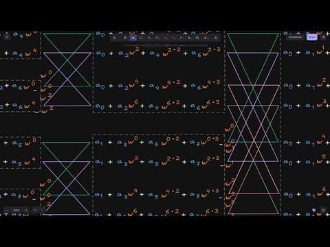 Fast Fourier Transform Butterfly Example | Part 5