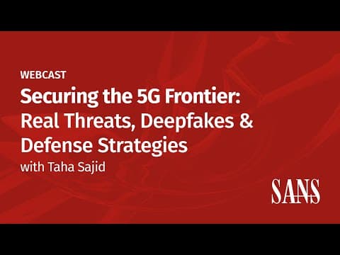 Securing the 5G Frontier Real Threats Deepfakes Defense Strategies